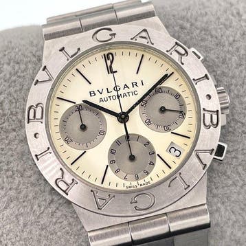 Bvlgari - Diagono - Zonder minimumprijs - CH35SAUTO - Unisex, Nieuw