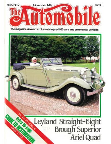 1987 THE AUTOMOBILE MAGAZINE 09, Nieuw, Author
