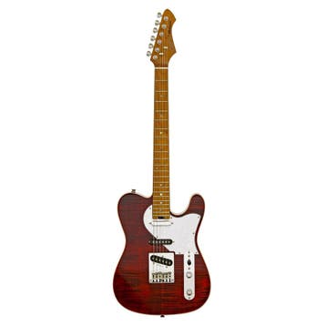 Aria 615-MK2 Hot Rod Collection Nashville RBRD Ruby rode, Ophalen of Verzenden, Nieuw