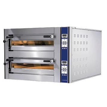 Pizza oven elektrisch | 6+6x Ø35cm | 16,8kW/h | 2 kamers met, Verzenden, Nieuw in verpakking