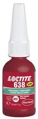 Loctite 638 10 ml, fles, Verzenden, Nieuw