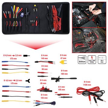 KS Tools 12/24V Meet en Teststekker Set 25-delig, Verzenden, Nieuw