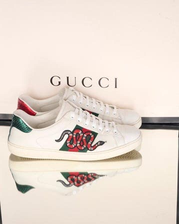 Gucci - Ace Snake - Sneakers - Maat: EU 42, Kleding | Heren, Schoenen, Nieuw