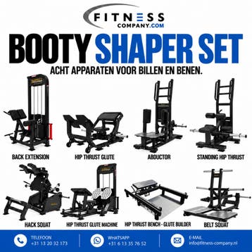 - Booty Shaper Krachtset 8 Apparaten, Ophalen of Verzenden, Nieuw, Overige typen
