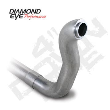 Diamond Eye Downpipe 4in TB Single AL DODGE 5.9L 2500/3500, Ophalen of Verzenden, Nieuw