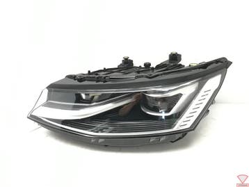 VW Transporter T7 IQ Light Vol LED koplamp Links 7T1941081A, Ophalen, Gebruikt, Volkswagen