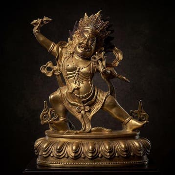 Vajrapani - Verguld brons - Azië