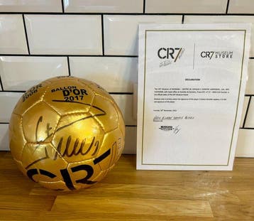 Ballon de CR7 signé - Christiano Ronaldo - Voetbal, Nieuw