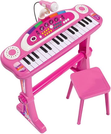 Kindertablet Keyboard Roze 31 toetsen | Retourdeal 34% KORT, Ophalen of Verzenden, Zo goed als nieuw, Meisje
