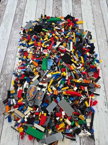 Lego Onderdelen - Partij lego in soorten en kleuren, Kinderen en Baby's, Speelgoed | Duplo en Lego, Nieuw