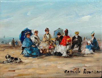 Camille Rousseau - Un après-midi au bord de la mer