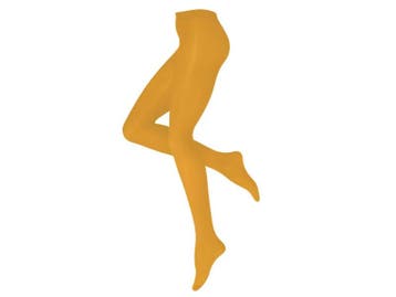 Panty 70 denier - Blikdichte panty - Mango-geel, Verzenden, Nieuw