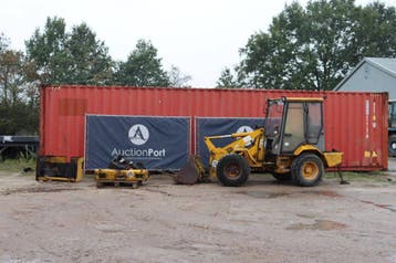 Veiling: Wiellader JCB 406 Diesel 1989, Ophalen, Wiellader of Shovel