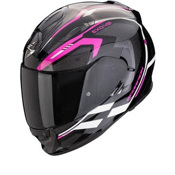 Scorpion EXO-491 Kripta Zwart-Roze-Wit Integraalhelm, Integraalhelm, Nieuw met kaartje, Overige merken, Heren