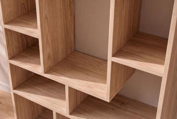 Wandplank MAKASSAR 180x80cm mangohout natural creamy - 48653, Huis en Inrichting, Ophalen of Verzenden, Nieuw