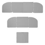 ProPlus Uitschuifbaar kookwindscherm - 3-delig - verstelb..., Ophalen of Verzenden, Nieuw