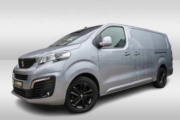 Peugeot Expert 2.0 BlueHDI 180 Long Premium L3H1, Automaat, Gebruikt, Zwart, Leder en Stof