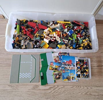 Lego - System - Partij lego met Minifiguren & boekjes -, Nieuw