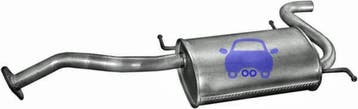 *Tip*  Einddemper MAZDA 121, Ophalen of Verzenden, Nieuw, Mazda