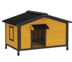 Houten Hondenhok – Weerbestendig Buitenhuis met Asfaltdak, Verzenden, Nieuw