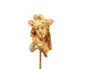 Speld - 19.2 kt. Geel goud - Art Nouveau