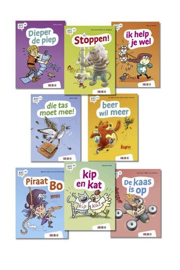 Pakket Avi Strips Groep 3 En 4 (8 Titels) |  | Nieuw, Ophalen of Verzenden, Nieuw