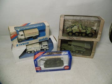 Siku, Solido, Atlas 1:43-1:87 - Model militair voertuig (5), Nieuw