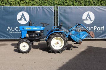 Veiling: Minitractor Iseki TX1500F Diesel 14.8pk Met Grondfr, Ophalen, Gebruikt, Tot 80 Pk, Overige merken