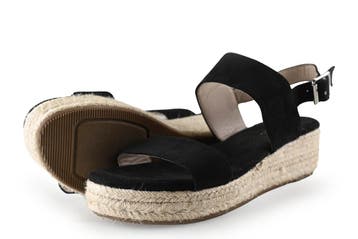 Dolcis Sandalen in maat 40 Zwart, Dolcis, Verzenden, Zwart, Sandalen of Muiltjes