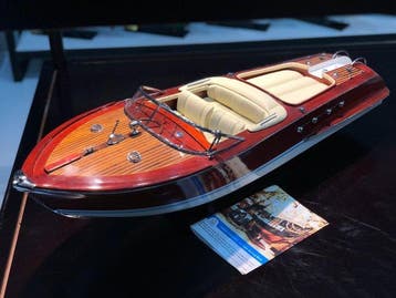 Riva Aquarama maquette de luxe bois modelisme 53cm 1:14 -, Nieuw
