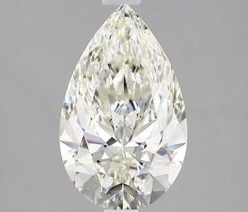 1 pcs Diamant (Natuurlijk) - 2.11 ct - Peer - J - VVS1 -, Nieuw