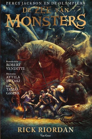 De zee van monsters / Percy Jackson en de Olympiërs / 2, Verzenden, Zo goed als nieuw, Rick Riordan