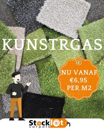 Goedkoopste Kunstgras, Nieuw, 20 m² of meer, Kunstgras