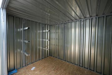 TE KOOP | Tuinschuur | demontabele opslag | Weinig over