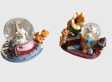 Aristogatti - 2 Snowglobe, Verzamelen, Nieuw