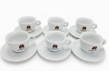 Collectie merkartikelen - Kopjesset + schotel voor