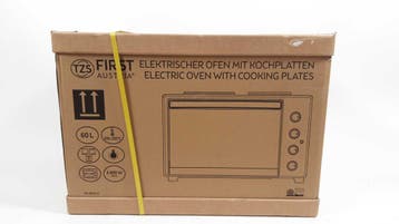 TZS First Austria Mini Oven 60L - 3400W - Zwart, Huis en Inrichting, Keuken | Keukenbenodigdheden, Verzenden, Nieuw