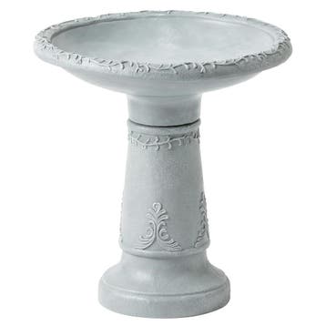 Vogelbad Van Hars Voor Buitengebruik, 51 Cm Rond Vogelbad Me, Verzenden, Nieuw
