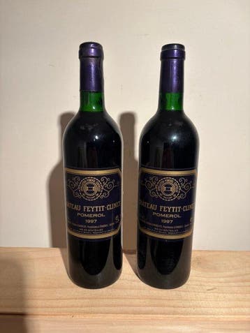 1997 Chateau Feytit Clinet - Pomerol Grand Cru - 2 Flessen, Nieuw