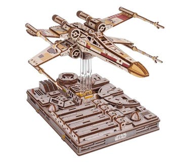 Star Wars Wooden Model Kit Luke Skywalkers X-Wing Starfi..., Ophalen of Verzenden, Nieuw