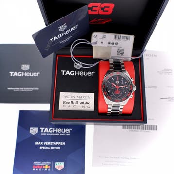 TAG Heuer Formula 1 Max Verstappen Ltd.CAZ101U.BA0843;..., Ophalen of Verzenden, Zo goed als nieuw, Staal, Overige merken