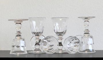 Baccarat, Liqueur - Drinkglas (6) - tulp - Kristal -