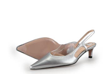 Roberto Festa Pumps in maat 37 Zilver, Pumps, Overige kleuren, Verzenden, Zo goed als nieuw