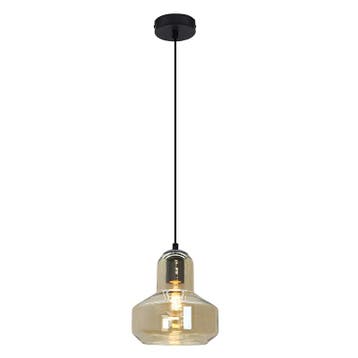 Design hanglamp amber, Sabina, Design, Nieuw, Ophalen of Verzenden, Glas