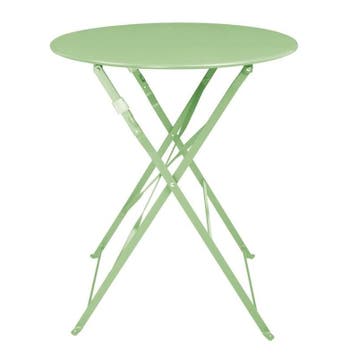 Inklapbare Tafel | Staal | Light Green | In-/Outdoor |, Zakelijke goederen, Horeca | Keukenapparatuur, Verzenden, Nieuw in verpakking