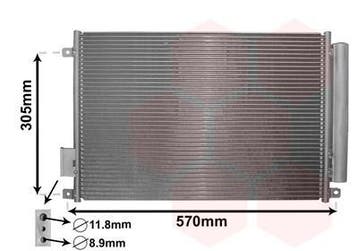 airco condensor Fiat 500 nodig ? nieuw !!!, Auto-onderdelen, Ophalen of Verzenden, Nieuw, Fiat