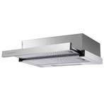 Afzuigkap RVS | 50cm | Nieuw | Scherpe Prijs, Nieuw, Ophalen of Verzenden, Inbouw, Vlakschermkap