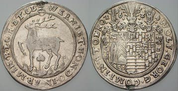 Taler, daalder 1624 Stollberg Stolberg-stolberg Wolfgang..., Verzenden