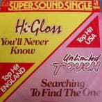 12 inch gebruikt - Hi-Gloss - Unlimited Touch, Cd's en Dvd's, Vinyl Singles, Verzenden, Zo goed als nieuw