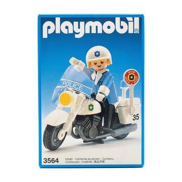 Playmobil Politie Motoragent - 3564 (Nieuw), Verzenden, Nieuw